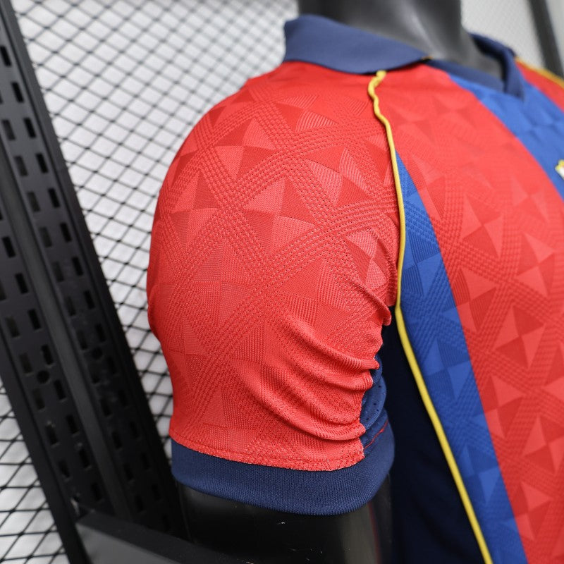 Player Version 26/27 FC Barcelona Home Red Blue Stripe Shirt