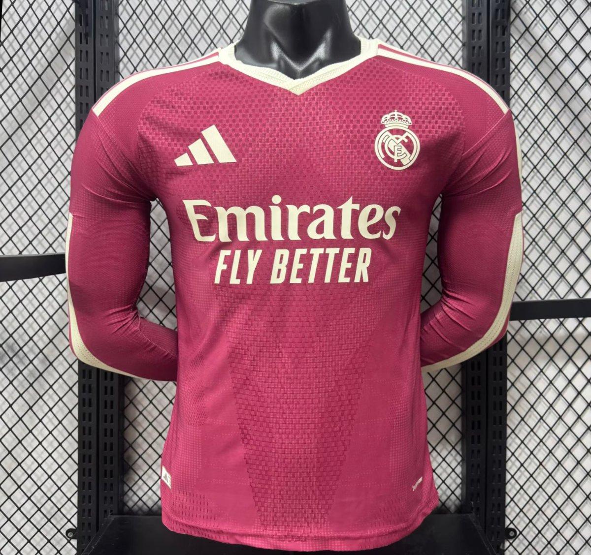 Player Version 26/27 Real Madrid Third Long Sleeve Shirt