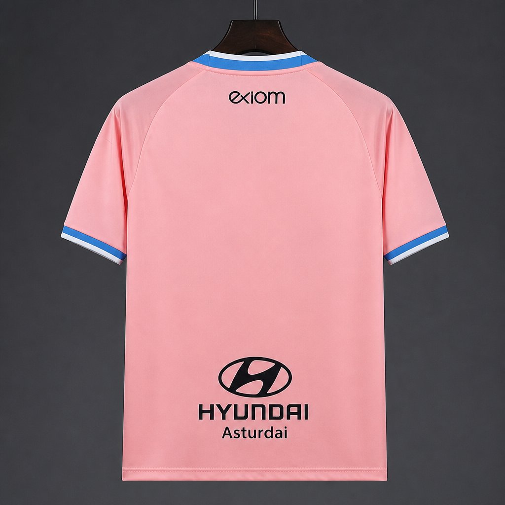 26/27 Real Oviedo Away Pink Shirt