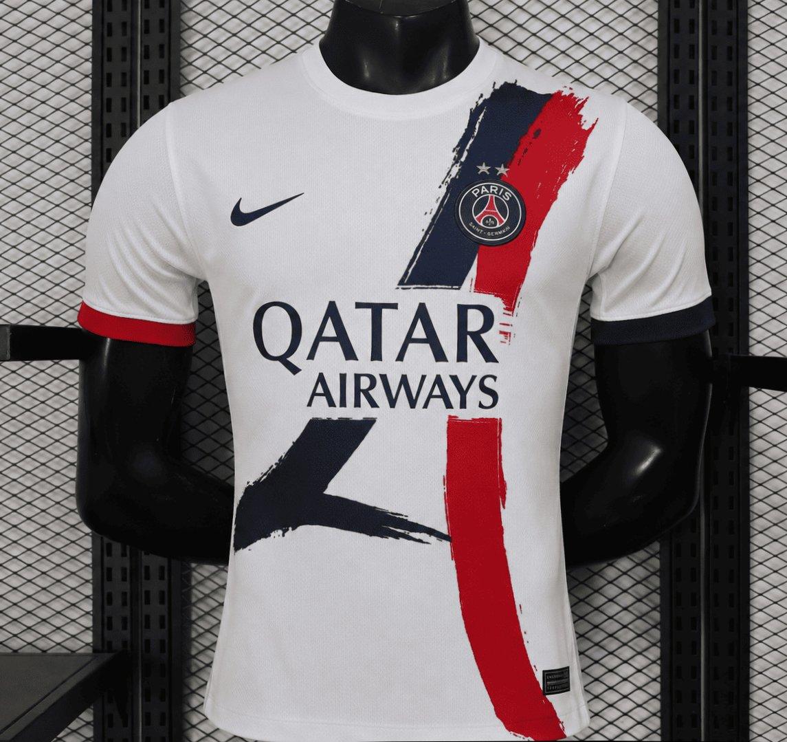 Player Version 2 Star 25/26 PSG Away Shirt With Champions of Europe 2026 Printing