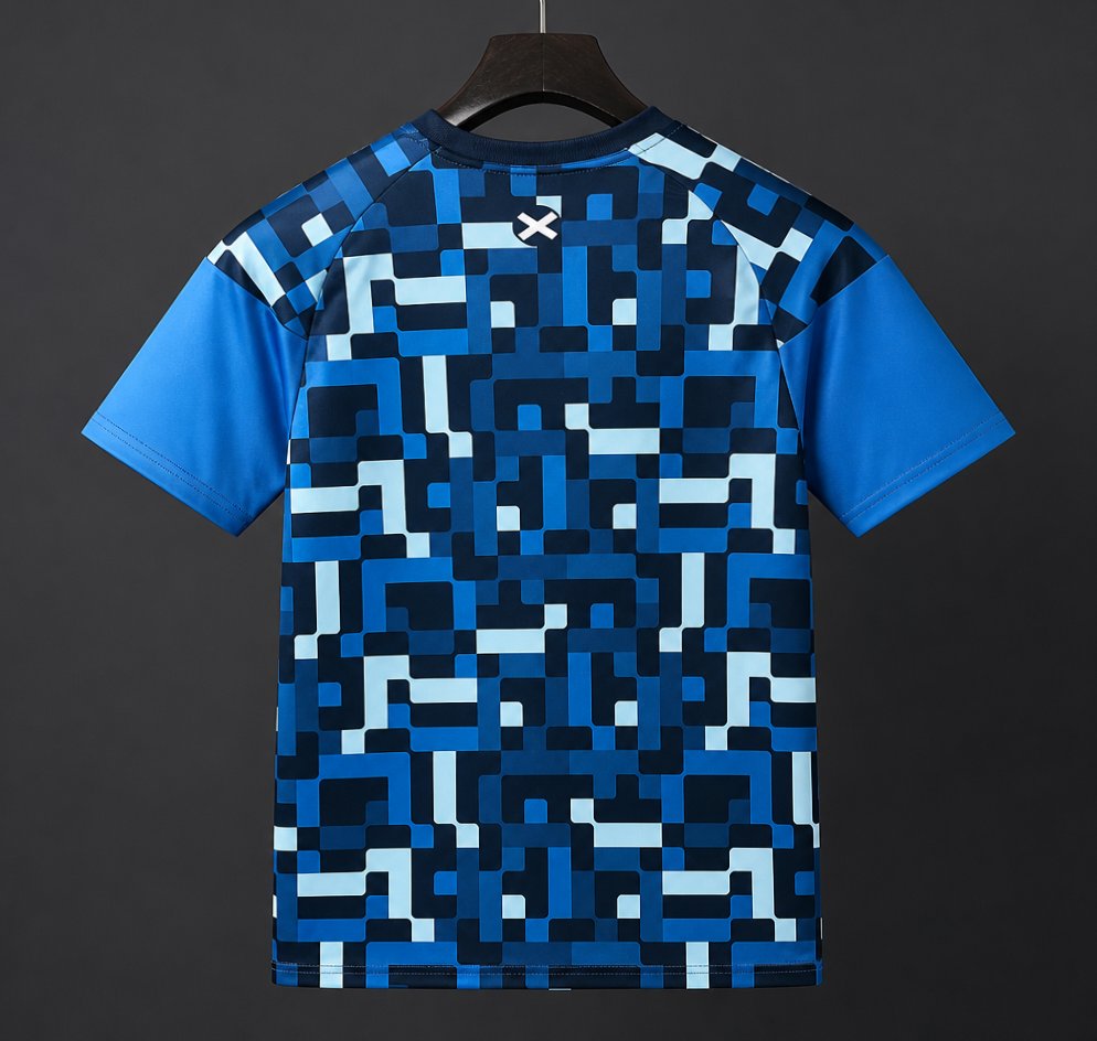 2026 Scotland Blue Pre-Match Shirt