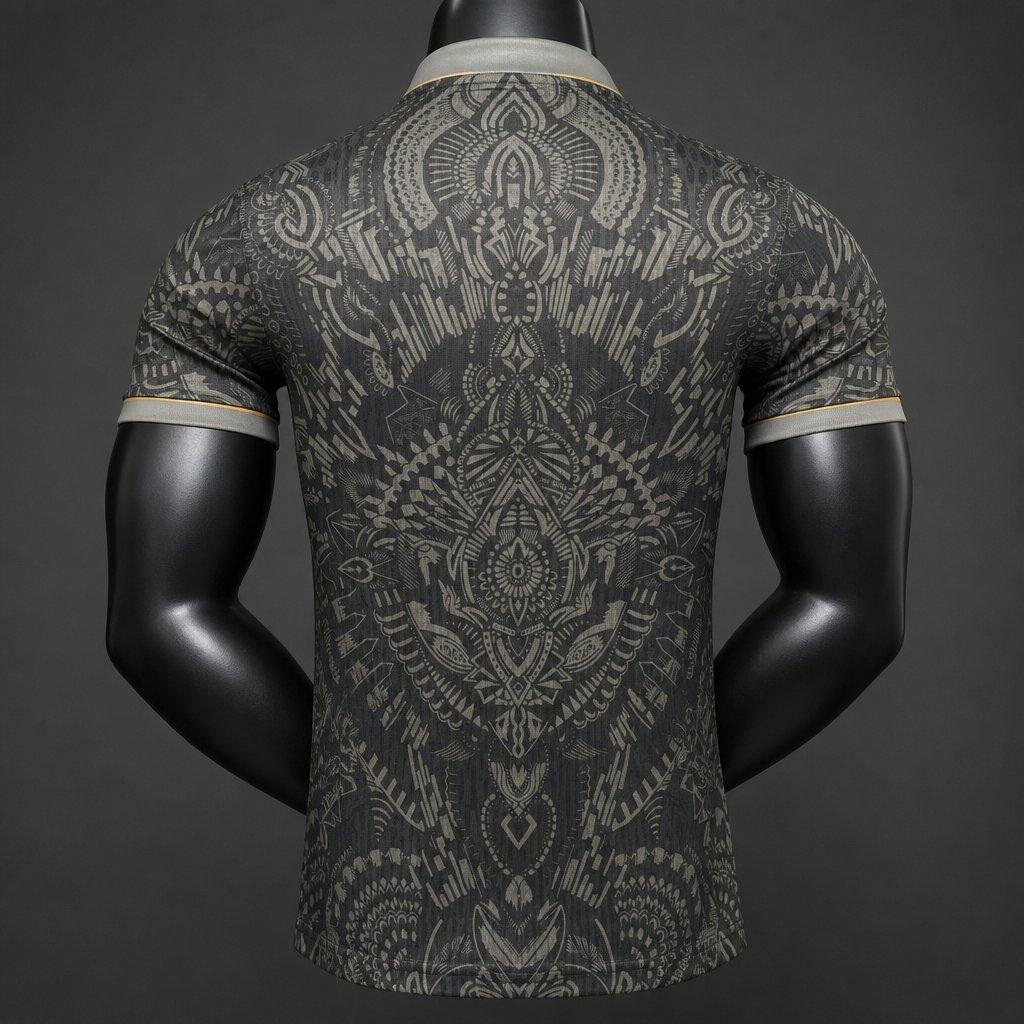 Player Version 26/27 Paris Saint-Germain Black with Tribal Pattern Special Edition Shirt