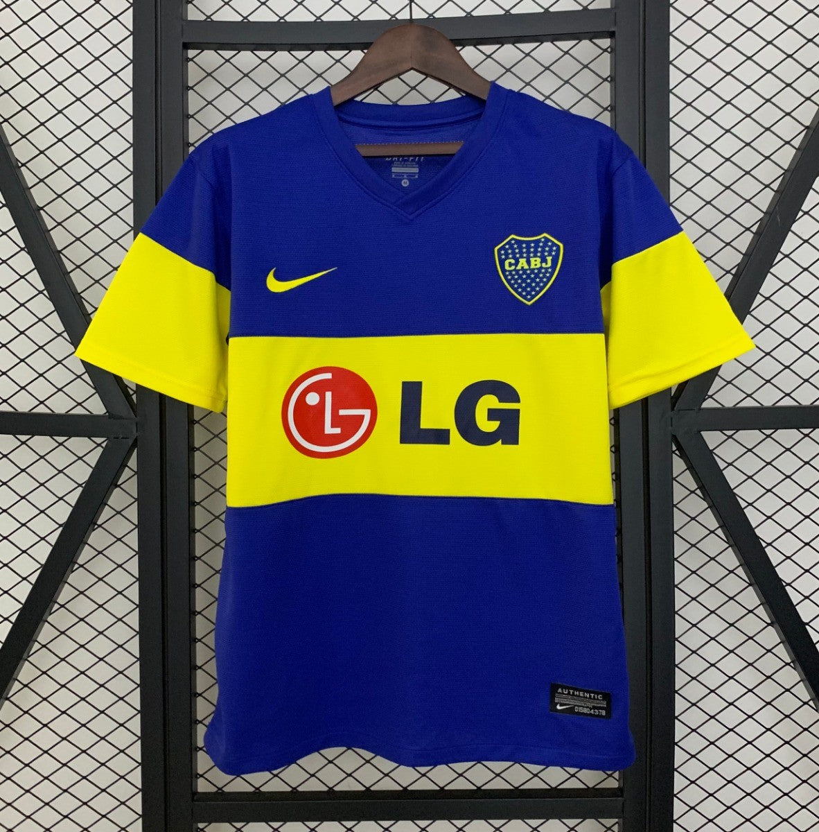 11/12 Retro Boca Juniors Home Shirt