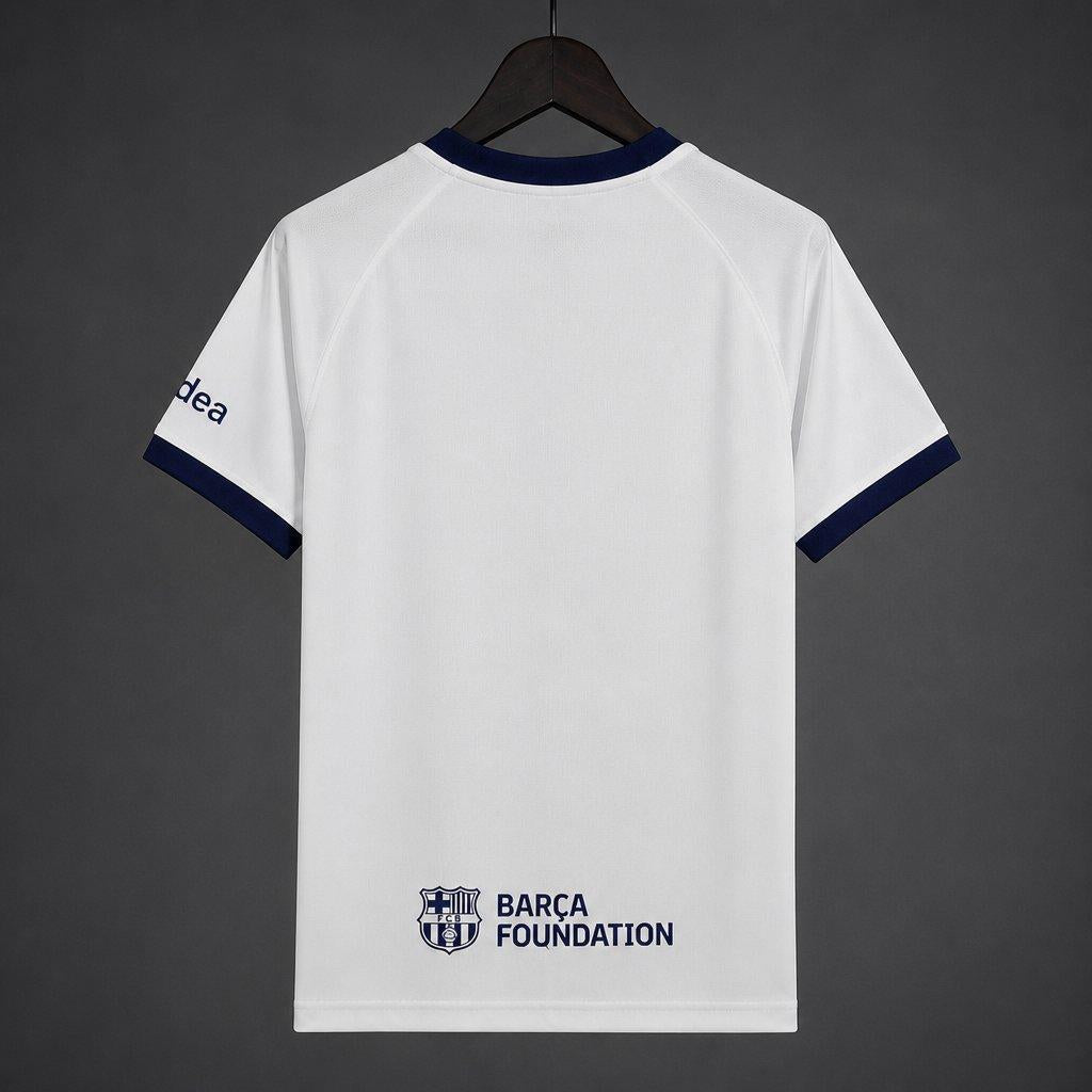 26/27 Barcelona Fourth White&Red Shirt