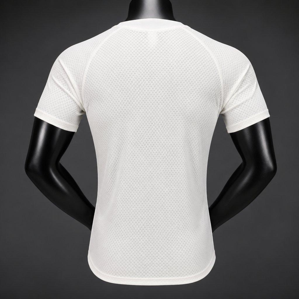 26/27 Real Madrid White with Pink Training Shirt