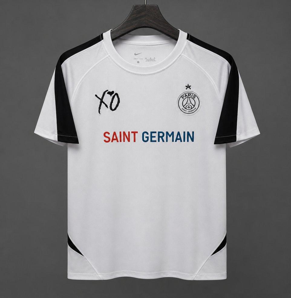 26/27 PSG x XO "Paris Los Angeles" Special Edition White Shirt