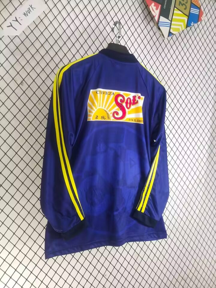Retro 97/98 Club America Away Blue Long Sleeve Shirt