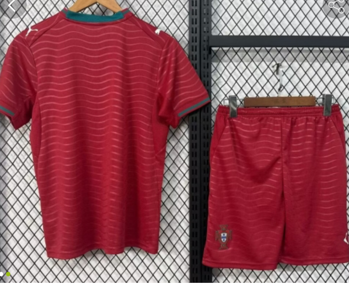 Portugal home kids kit 2026