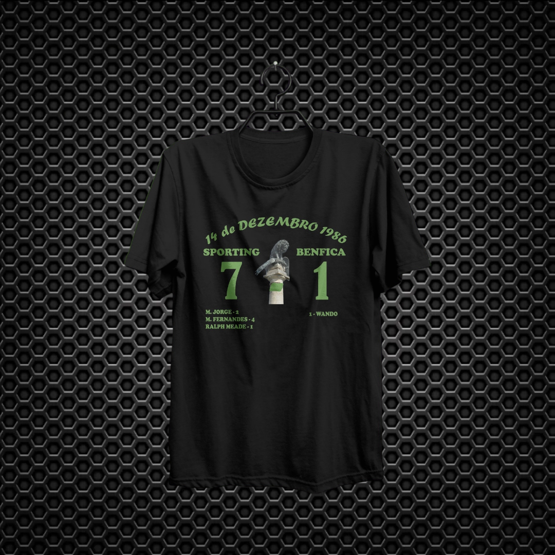 Sporting - T-shirt Preta