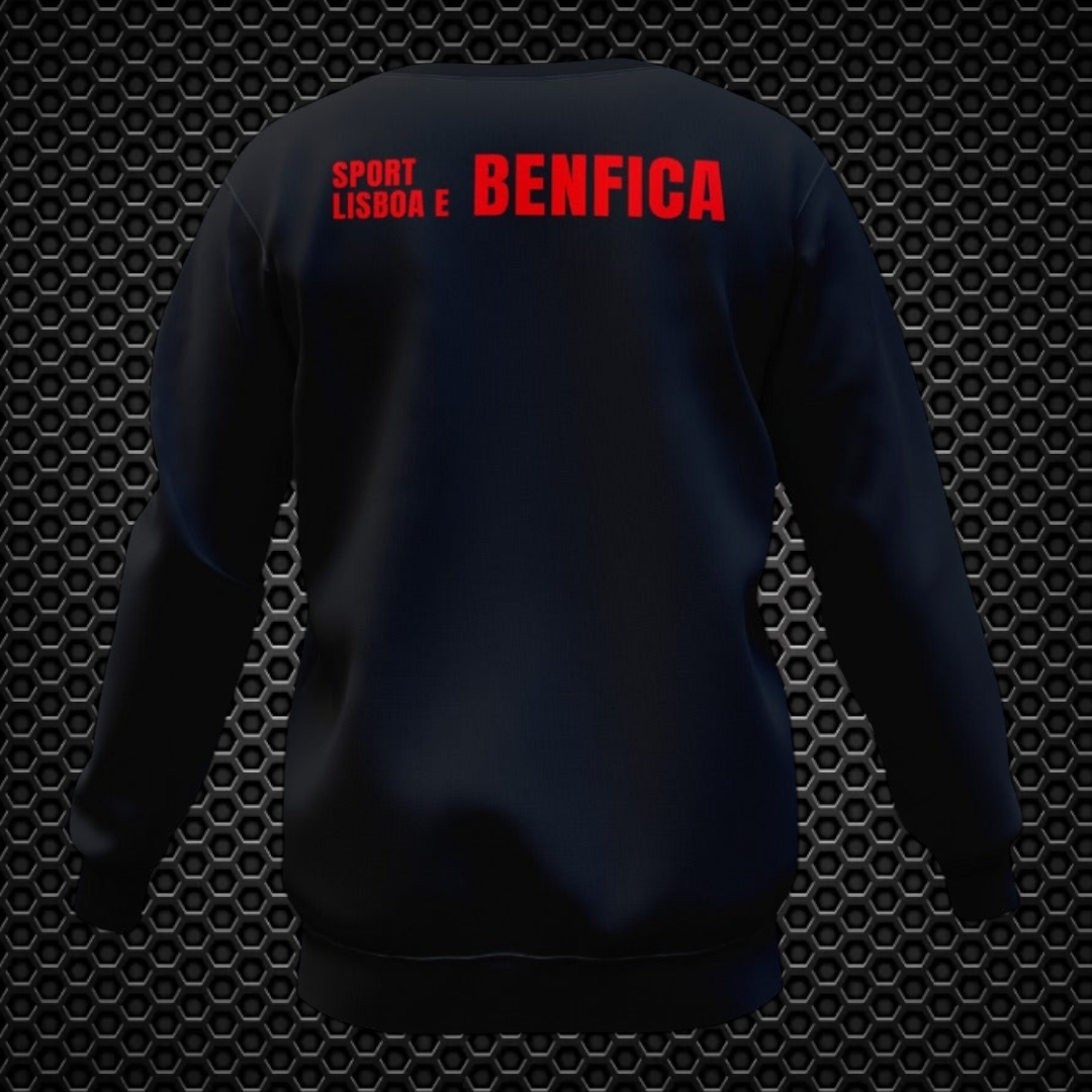 Benfica - Sweat-shirt - Preta