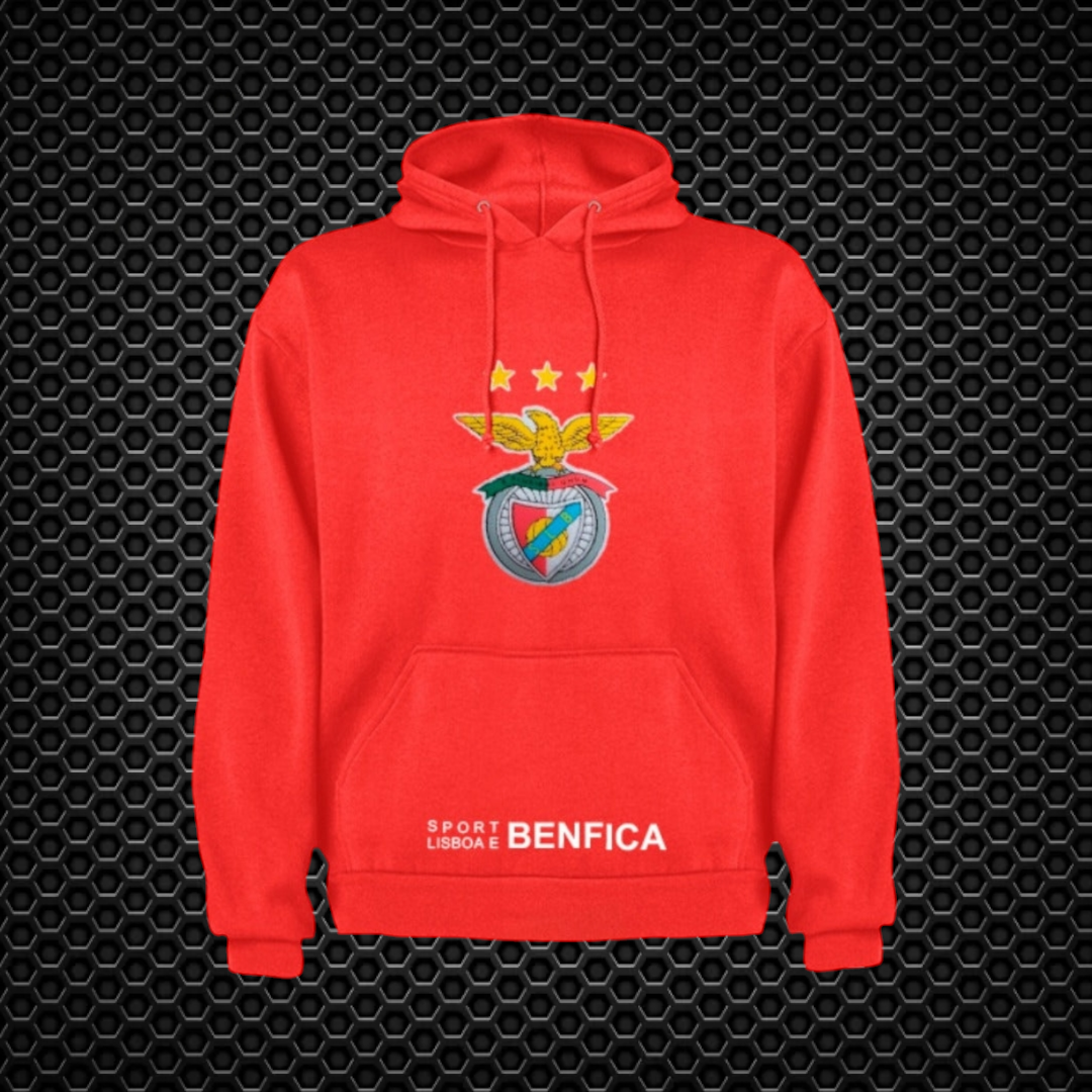 Benfica - Sweat-shirt com capuz - Vermelha