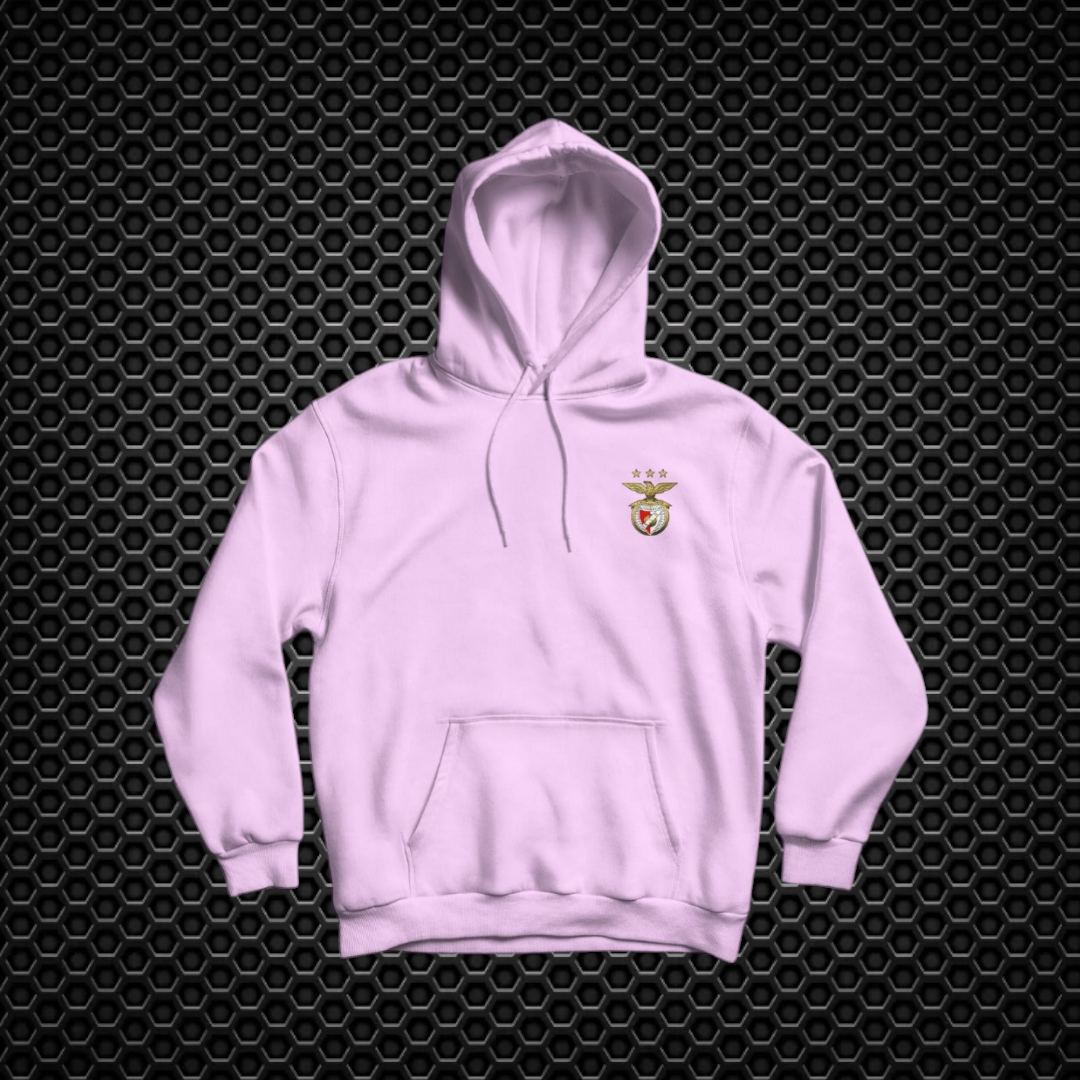 Benfica - Sweat-shirt com capuz - Rosa