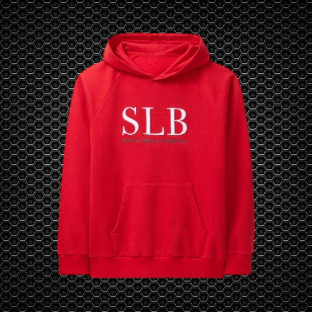 Benfica - Sweat-shirt com capuz - Vermelha