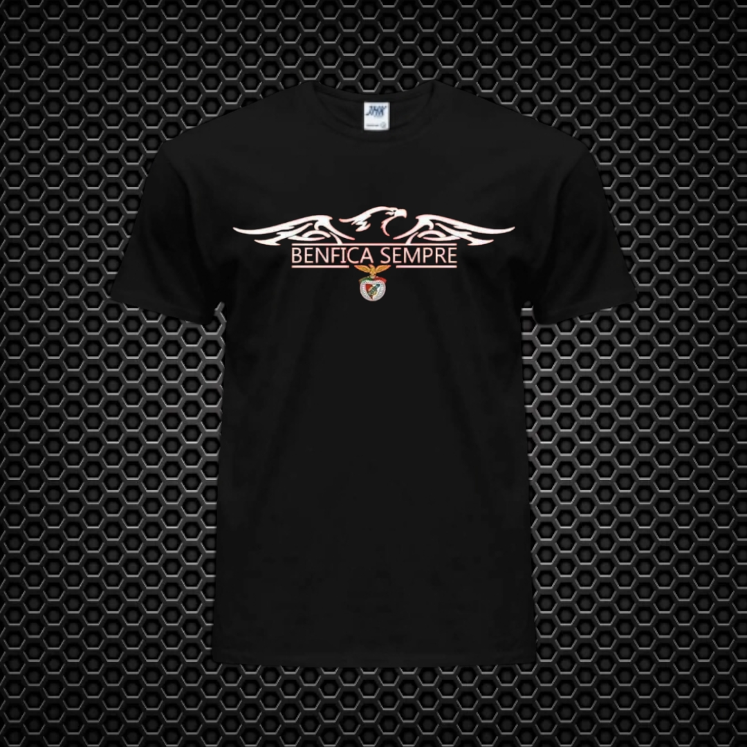 Benfica - T-shirt Preta