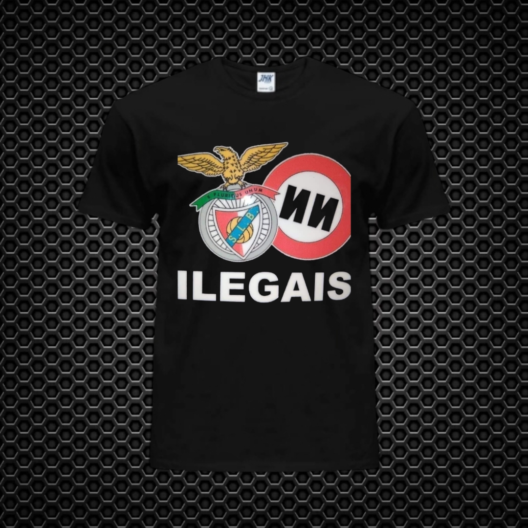 Benfica - T-shirt Preta