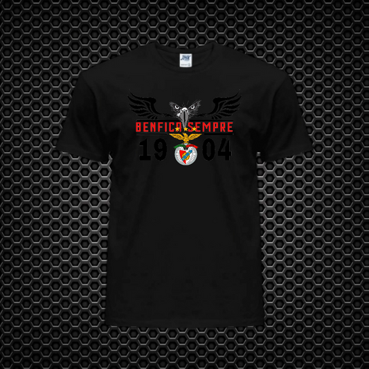 Benfica - T-shirt Preta