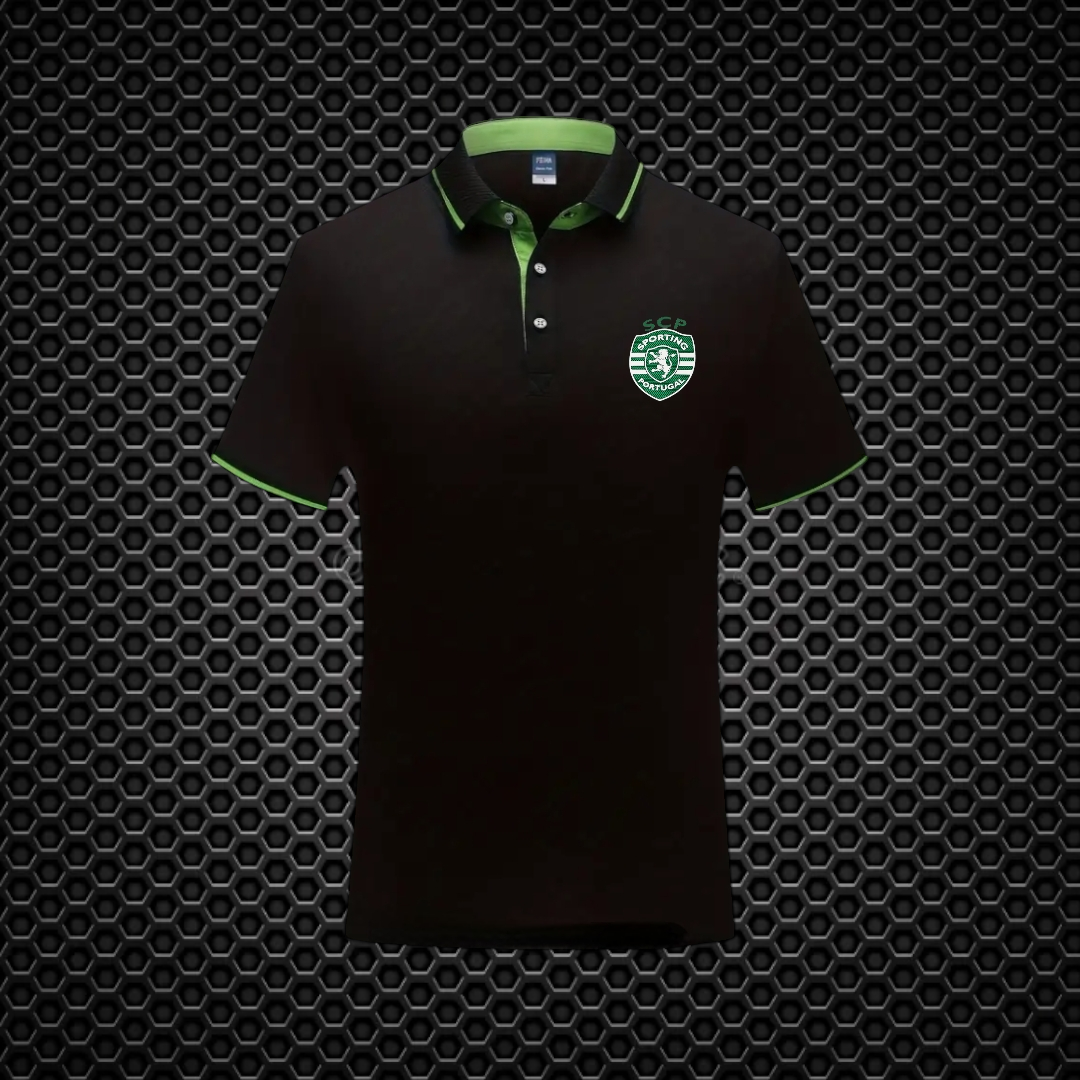 Sporting - Pólo Técnico Preto