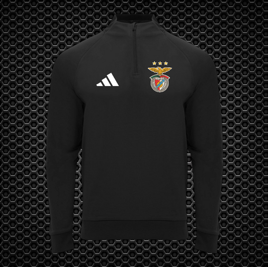 Benfica - Camisola de treino , manga raglan e meio fecho - Ref 1115 - 02