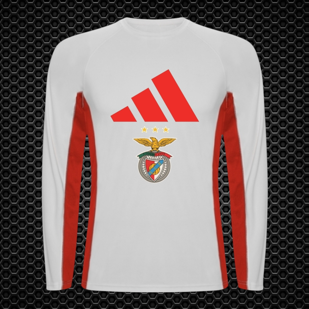 Benfica - Long sleeve raglan technical shirt - Ref 6670 - 0160