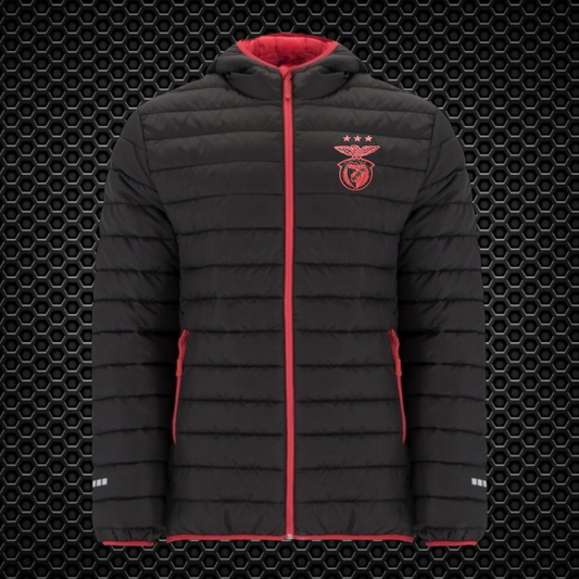 Benfica - Parka acolchoada com capuz e enchimento "tacto de penas" - REF 5097 - 0260