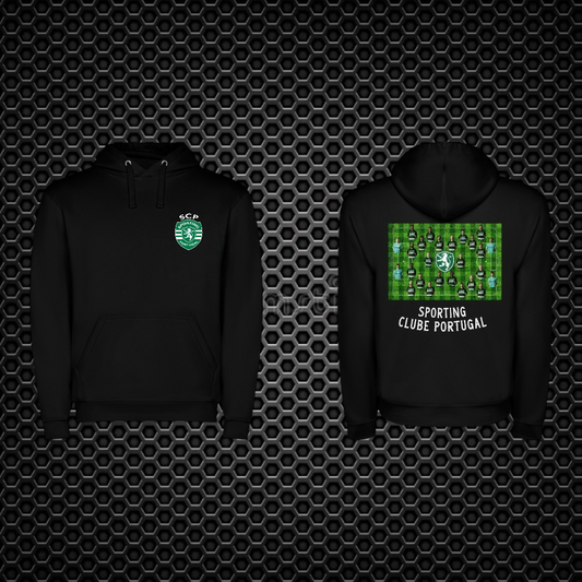 Sporting - Sweat-shirt com capuz -Preta