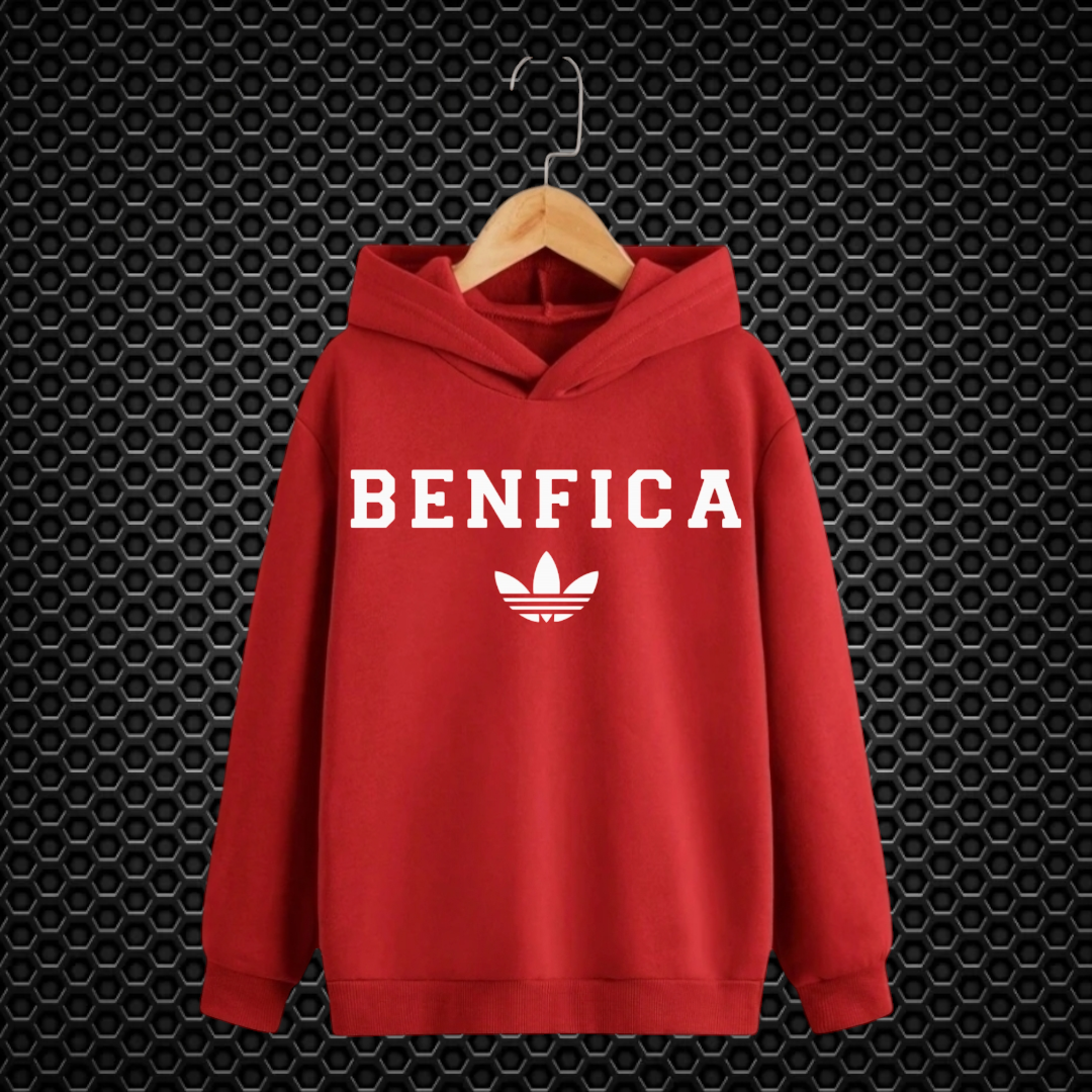 Benfica - Sweat-shirt com capuz - Vermelha