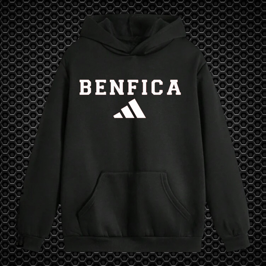 Benfica - Sweat-shirt com capuz - Preta