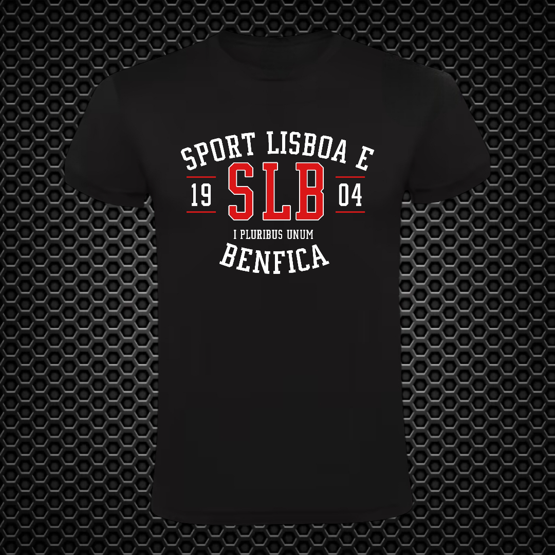 Benfica - T-shirt Preta