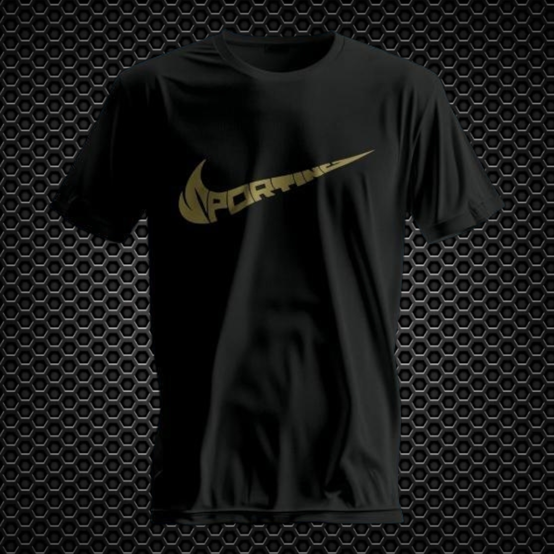 Sporting - T-shirt Preta