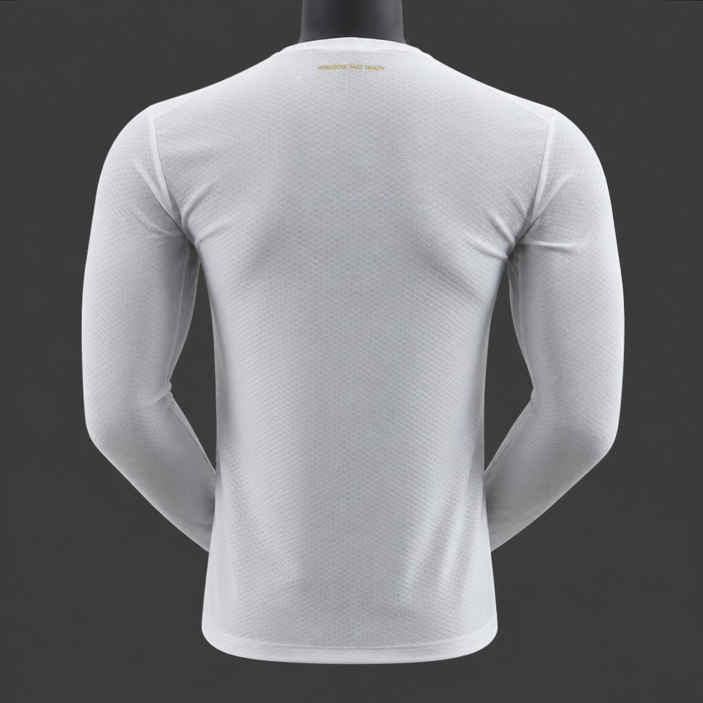 Player Version 26/27 Olympique Marseille Home White Long Sleeve Shirt
