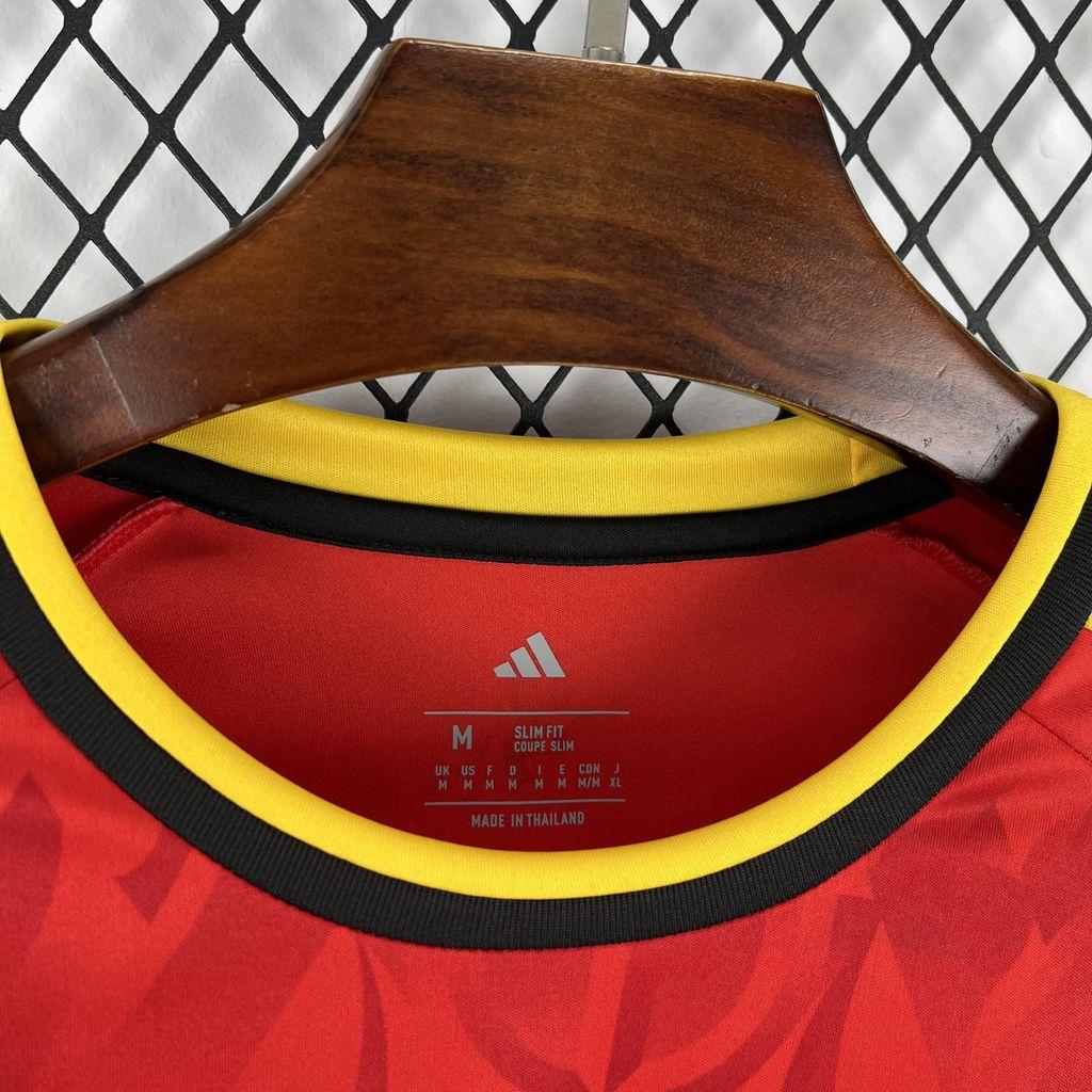 2026 Mens Belgium World Cup Home Long Sleeve Shirt
