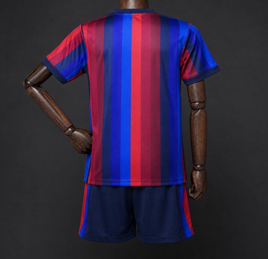 26/27 Kids Barcelona Home Shirt