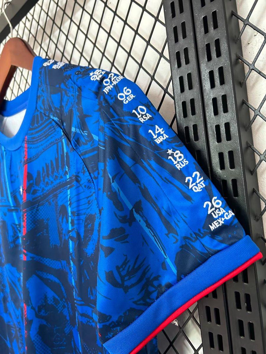 2026 France 'Les Bleus' Heritage Football Blue Shirt