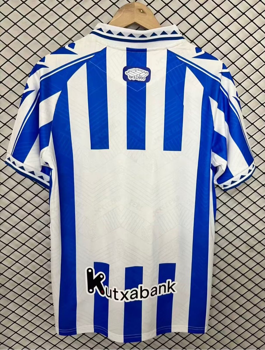 26/27 Real Sociedad Vintage Remake Home Shirt