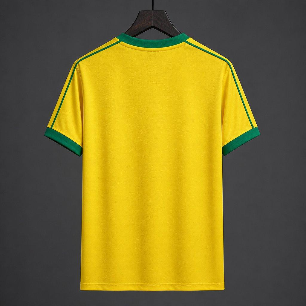 26/27 Flamengo Zico Signature World Cup Version Yellow Shirt