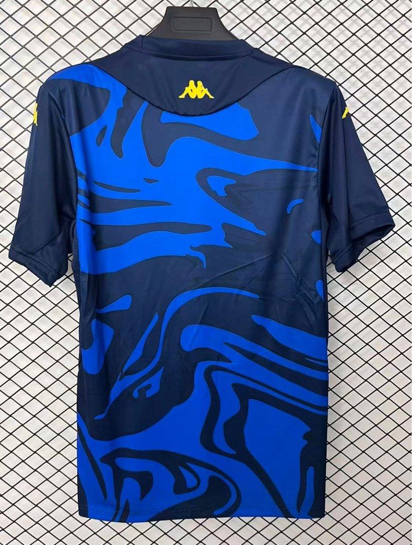 26/27 Cádiz CF Navy Blue Marble Pattern Pre-Match Shirt