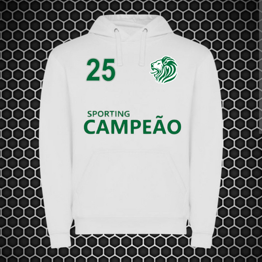 Sporting - Sweat-shirt com capuz - Branca
