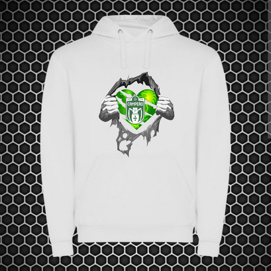 Sporting - Sweat-shirt com capuz - Branca