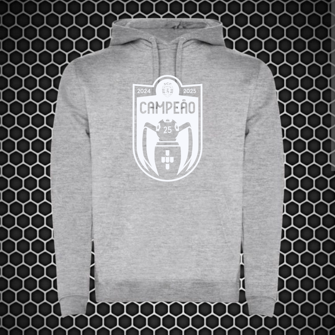 Sporting - Sweat-shirt com capuz - Cinza