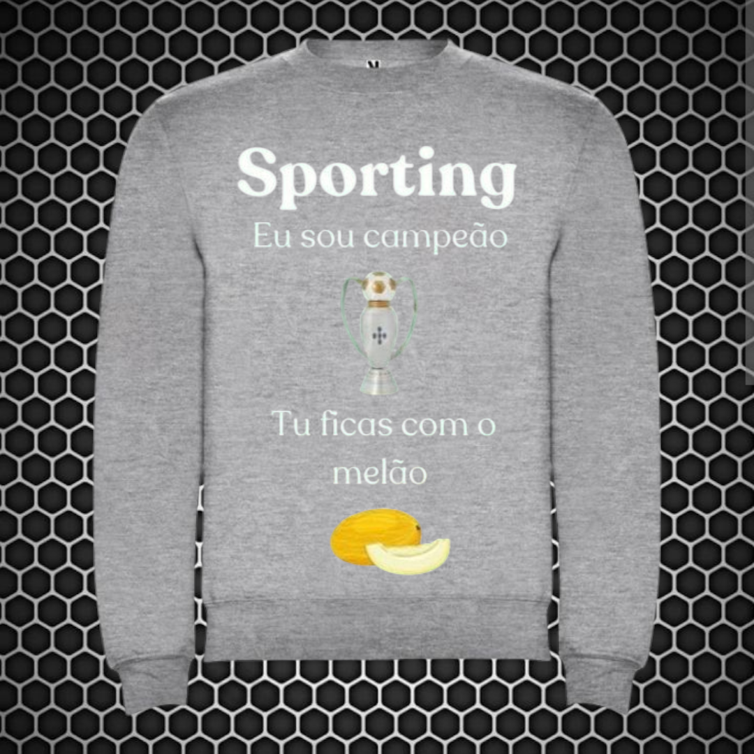 Sporting - Sweat-shirt - Cinza