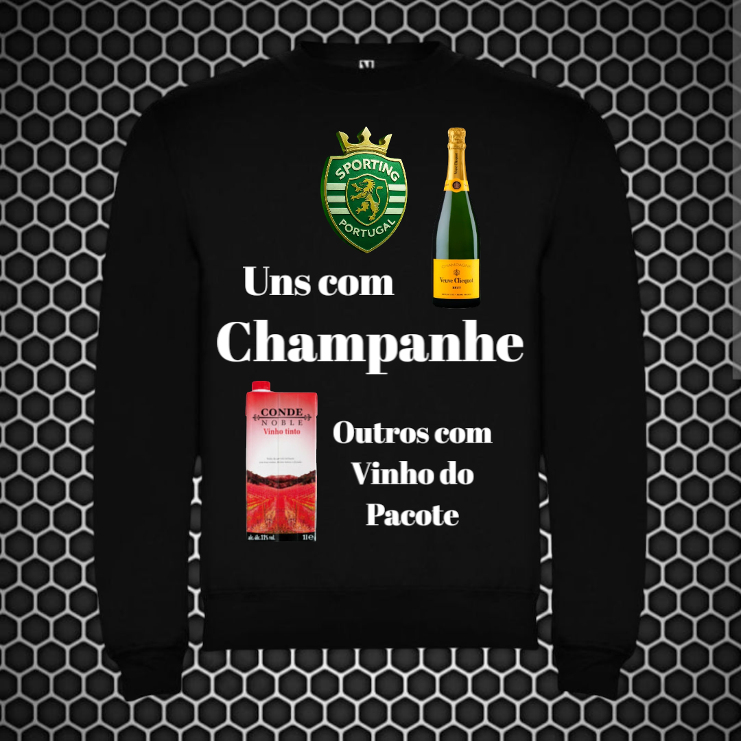 Sporting - Sweat-shirt - Preta