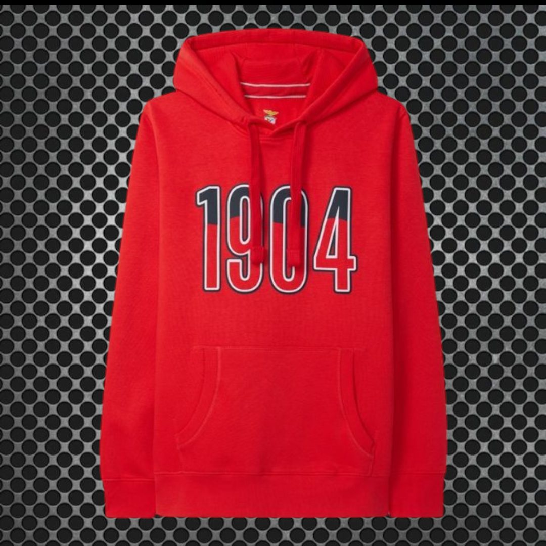 Benfica - Sweat-shirt com capuz - Vermelha