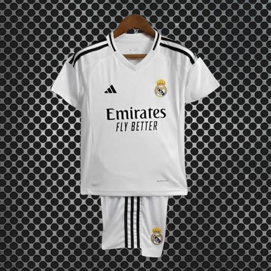 Real Madrid - Kit Criança e Adulto 24/25