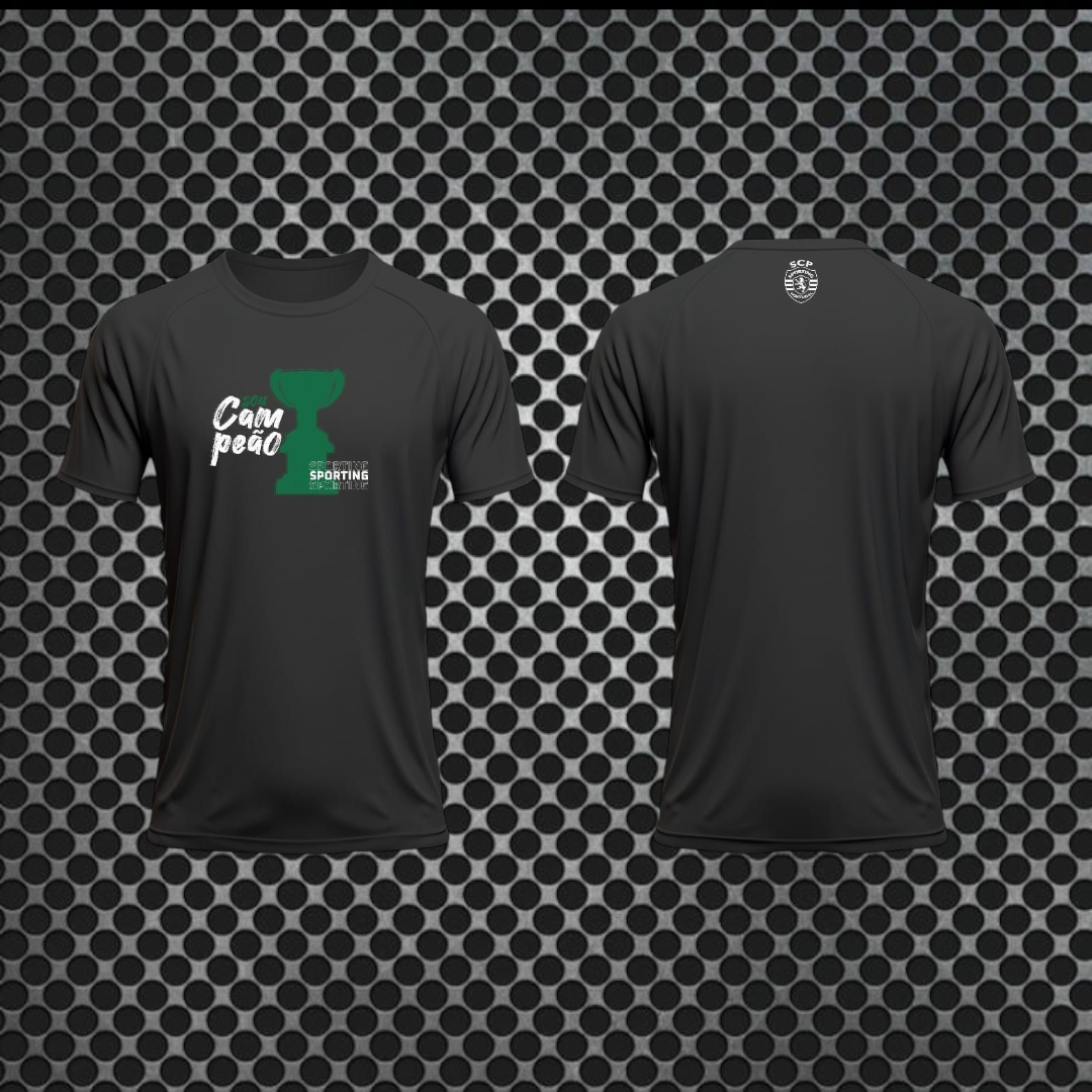 Sporting - T-shirt Preta