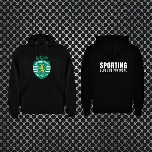 Sporting - Sweat-shirt com capuz - Preta