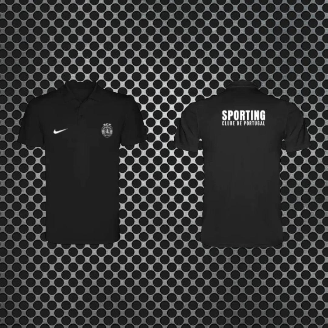 Sporting - Pólo Preto