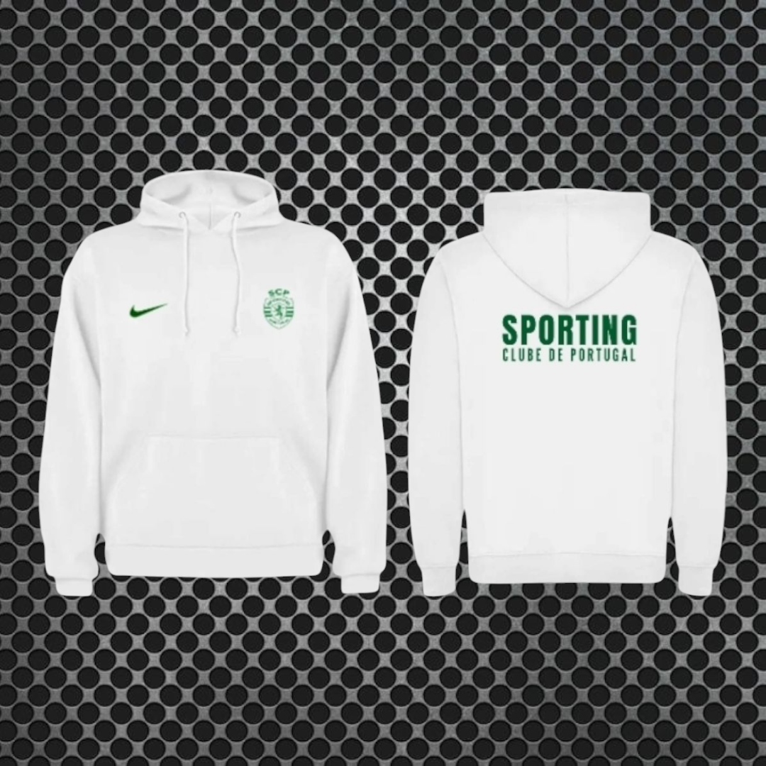 Sporting - Sweat-shirt com capuz - Branca
