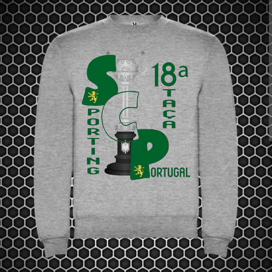 Sporting - Sweat-shirt - Cinza