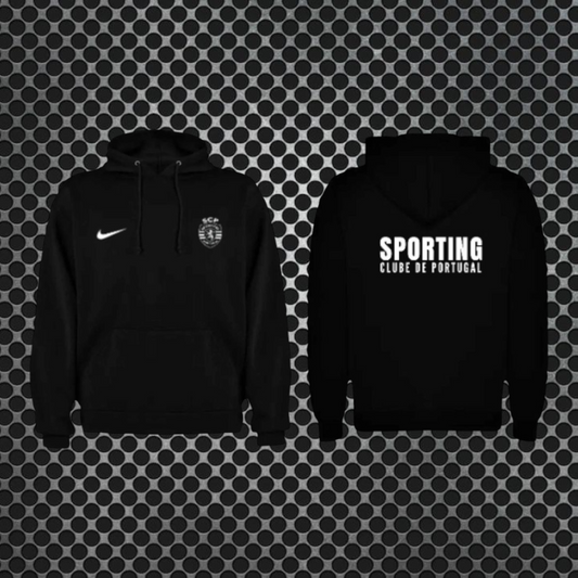 Sporting - Sweat-shirt com capuz - Preta