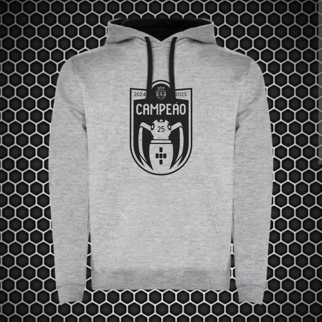 Sporting - Sweat-shirt com capuz - Cinza